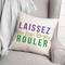 Laissez Les Bon Temps Rouler Mardi Gras Throw Pillow